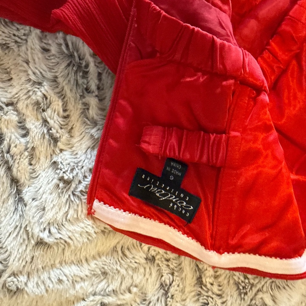 Cache Strapless Ruby Red Dress - image 5